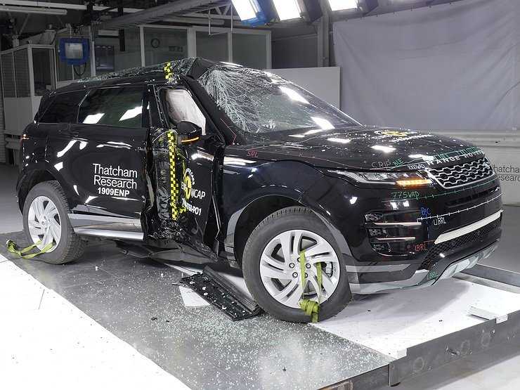 EuroNCAP разбил новые Citroёn C5 Aircross и Range Rover Evoque