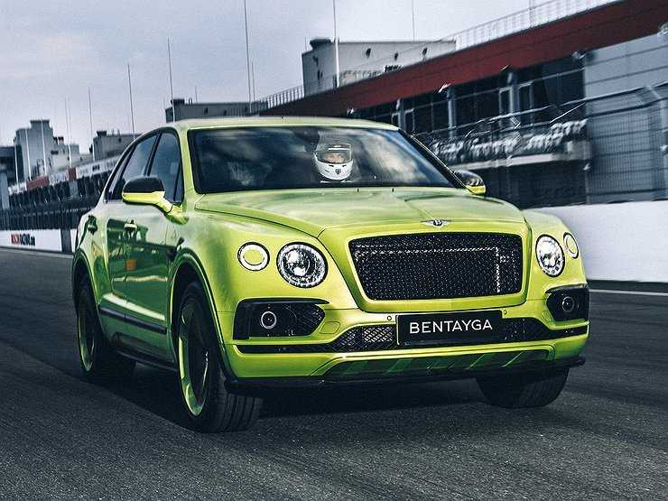 В Россию приехал эксклюзивный Bentley Bentayga