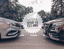 Понты дороже денег: сравнительный тест LADA Vesta Sport и Mercedes-AMG E53