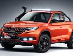 Skoda представила пикап на базе кроссовера Kodiaq