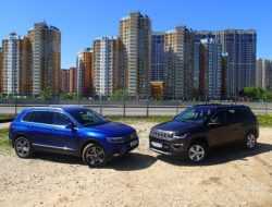 Турист и бродяга: сравнительный тест-драйв Volkswagen Tiguan и Jeep Compass