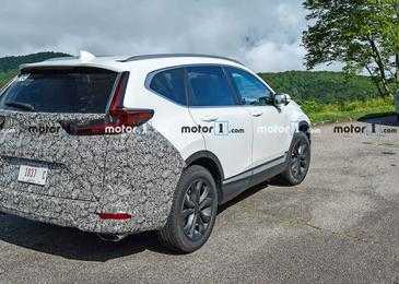 Обновленный Honda CR-V готовится к продаже