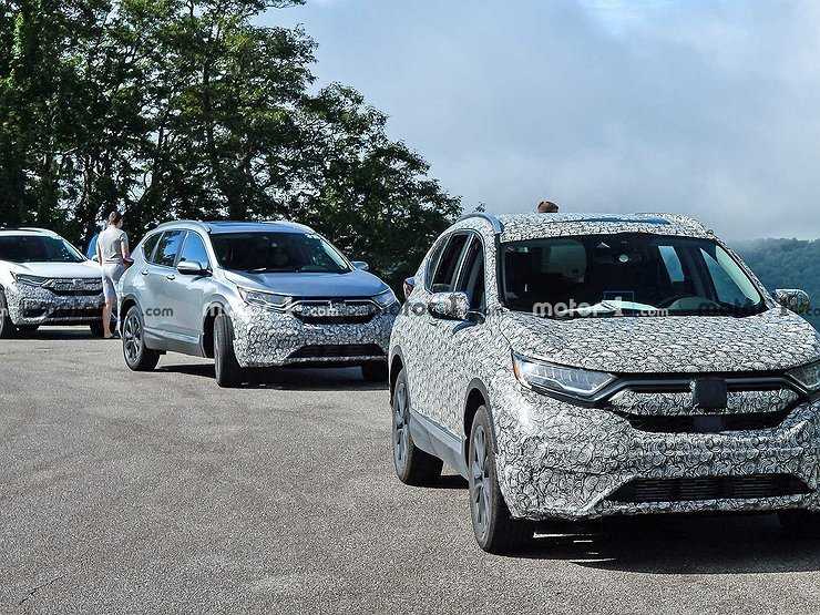 Обновленный Honda CR-V готовится к продаже
