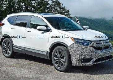 Обновленный Honda CR-V готовится к продаже