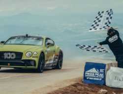 Bentley показал на видео рекордный заезд в «Гонке в облаках»