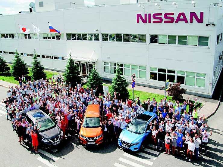 Сколько машин выпустил Nissan в России