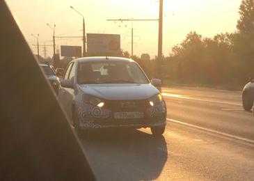 Новая LADA Granta Sport проходит дорожные испытания