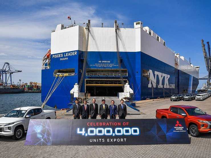 Mitsubishi ставит рекорд по экспорту автомобилей