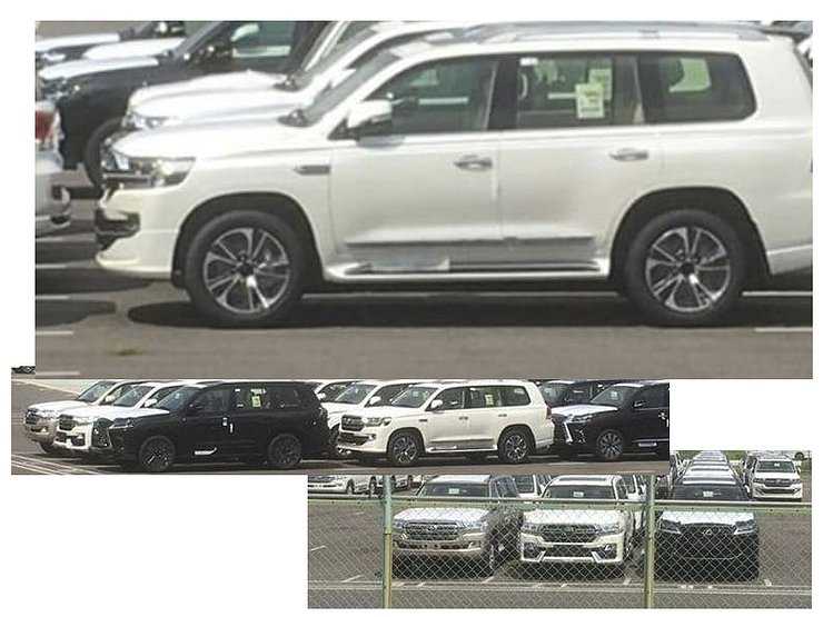 Обновленный Toyota Land Cruiser 200 готовится к продаже