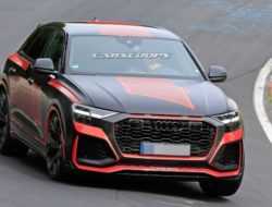 Спортивную версию кроссовера Audi Q8 сфотографировали без камуфляжа