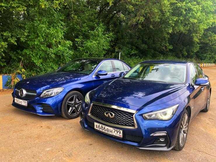 Перетягивание кошелька: сравнительный тест Mercedes-Benz C-класса и Infiniti Q50