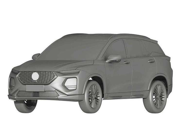 В России запатентовали китайского двойника Hyundai Santa Fe