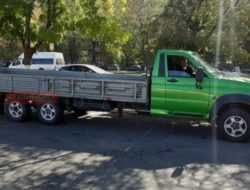 УАЗ «Профи» превратили в шестиколесный грузовик