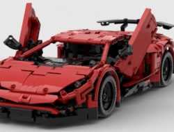 Lego создал радиоуправляемую копию 750-сильного суперкара Lamborghini