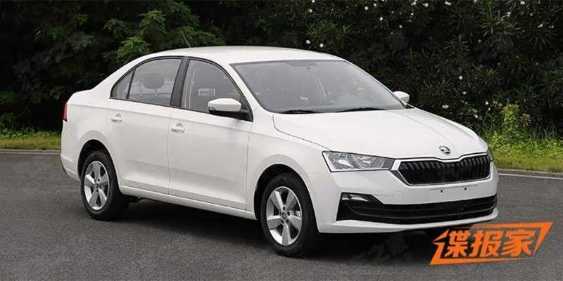  Обновленный седан Skoda Rapid получил внешность в стиле хэтчбека Scala 