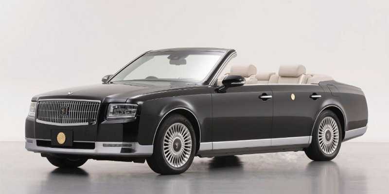 Toyota выпустила роскошный кабриолет для императора Японии