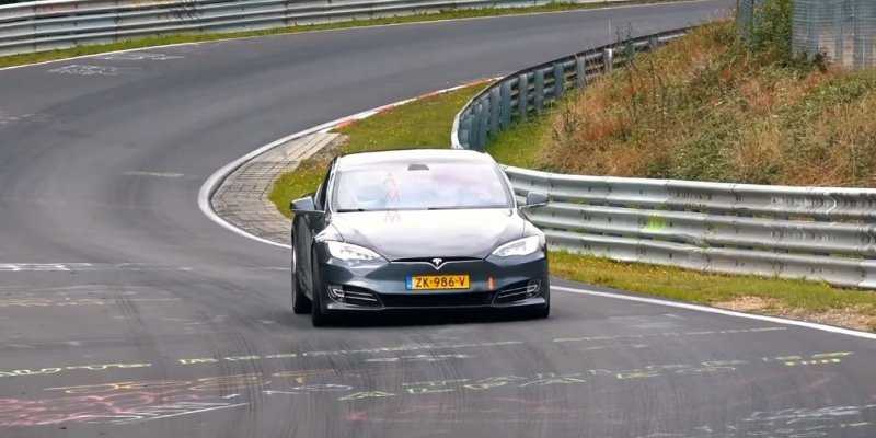  Видео: Tesla готовится отнять у Porsche Taycan рекорд «Нюрбургринга» 