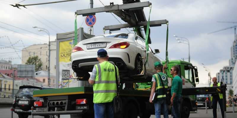 200 тысяч с начала года: в Москве посчитали эвакуированные машины