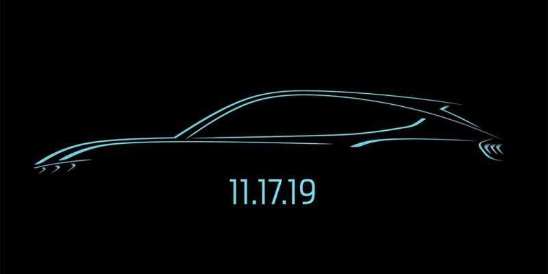 Ford показал силуэт нового кроссовера в стиле Mustang