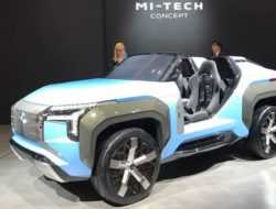 Mitsubishi создал багги с газовой турбиной и дополненной реальностью