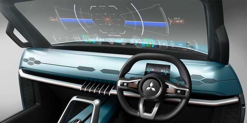 Mitsubishi создал багги с газовой турбиной и дополненной реальностью