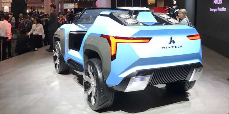 Mitsubishi создал багги с газовой турбиной и дополненной реальностью