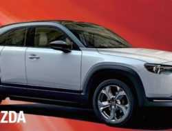 Появилось первое изображение электрического кроссовера Mazda