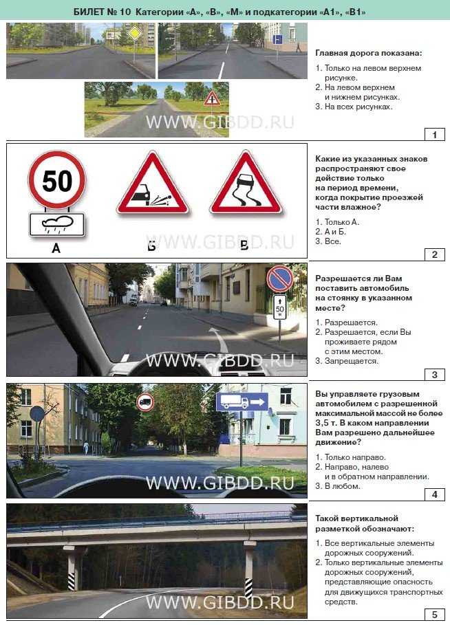 Главная дорога показана только на левом верхнем рисунке на левом верхнем и нижнем