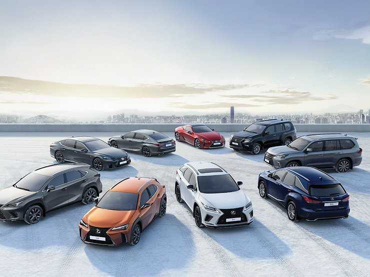 Автомобили Lexus, Toyota и Mazda признали самыми надежными