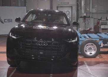 EuroNCAP проверил на прочность новый Volkswagen Golf и кроссовер Audi Q8