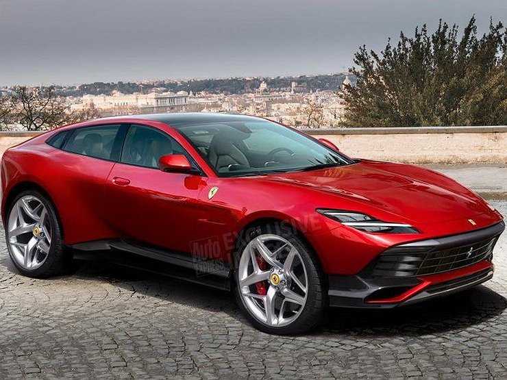 Ferrari продолжает интриговать новым кроссовером