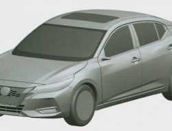 Nissan запатентовал в России новый седан