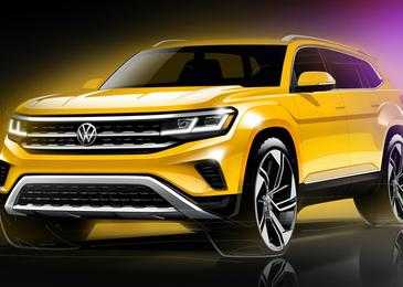 Рассекречена внешность обновленного Volkswagen Teramont