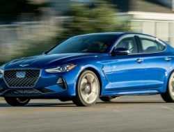 Седан Genesis G70 получит новую «турбочетверку»