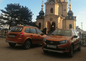 Тест-драйв LADA Granta SW Cross: «автомат» в «сарае»