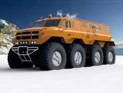 В России сделали крутой гибридный вездеход, которому не страшен лютый холод