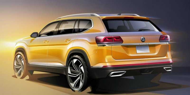 Volkswagen анонсировал обновленный кроссовер Teramont