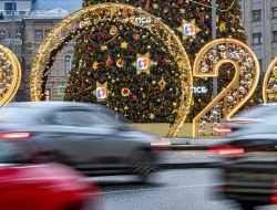 Москвичи стали реже пользоваться автомобилями в новогодние праздники