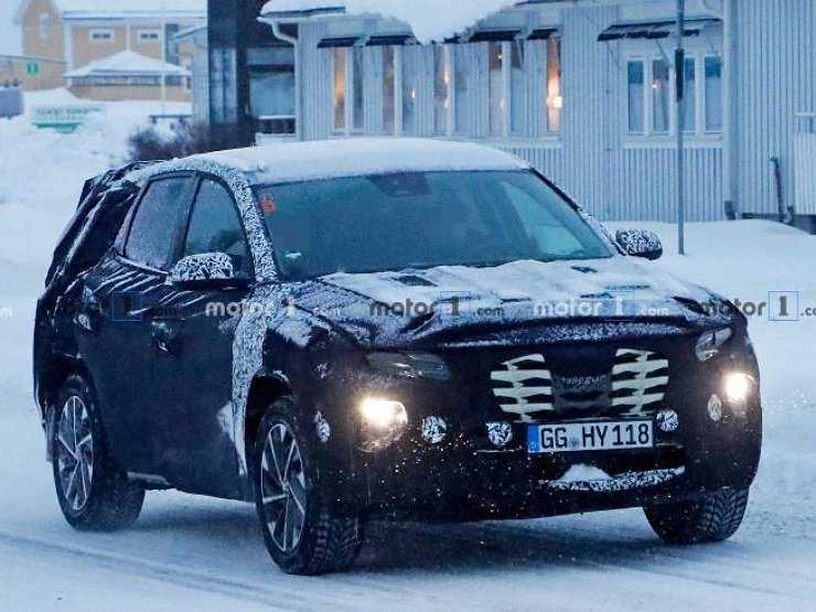 Новый Hyundai Tucson проходит дорожные испытания