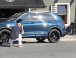 Обновленный Volkswagen Tiguan впервые сфотографировали без камуфляжа