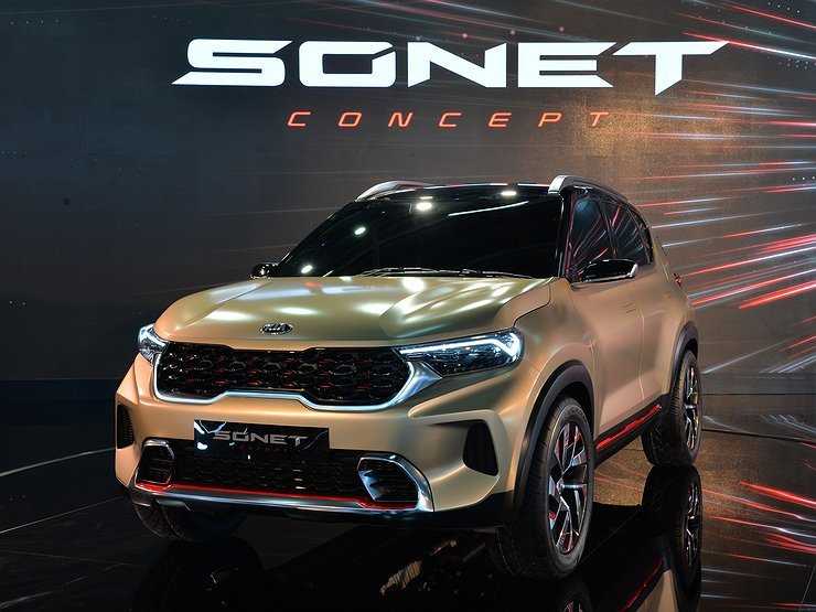 Дебютировал новейший кроссовер KIA Sonet