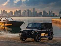 Mercedes представил 2700-сильный катер в стиле внедорожника G-Class