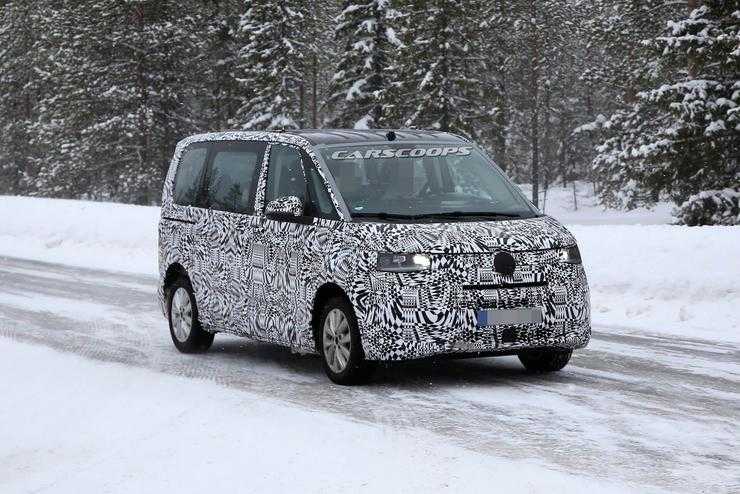 Немцы заканчивают дорожные тесты Volkswagen Transporter нового поколения
