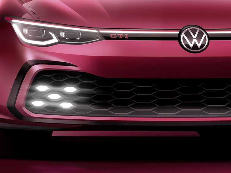 Volkswagen интригует тизером «заряженного» Golf GTI