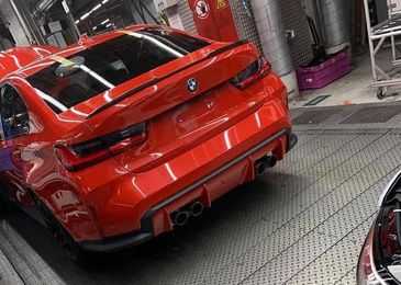 В Сети появилось очередное фото нового BMW M3 с огромной решеткой радиатора