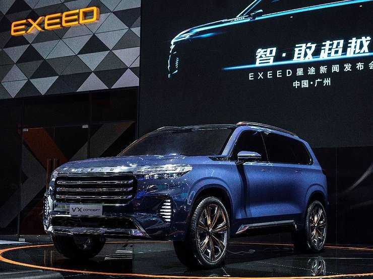 Chery привезет в Россию совершенно новый и большой кроссовер