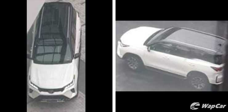 Обновленный внедорожник Toyota Fortuner засветился без камуфляжа