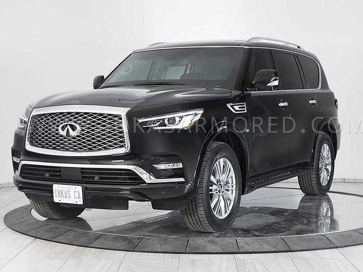 Infiniti QX80 получил супершины и защиту от ручных гранат