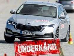 Новая Skoda Octavia провалила «лосиный тест»