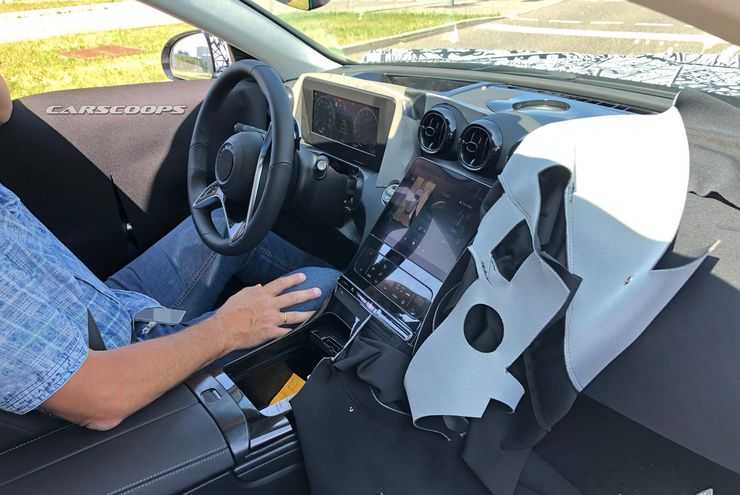 Рассекречен салон нового Mercedes-Benz C-класса